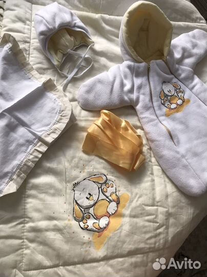 Конверт на выписку зимний