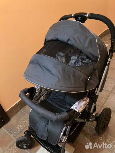 Прогулочная коляска зимняя бу