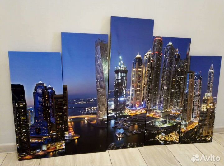 Модульная картина бу