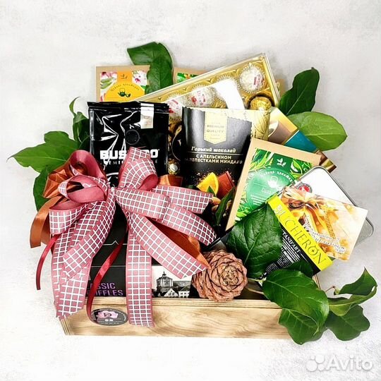 Подарочная корзина премиум