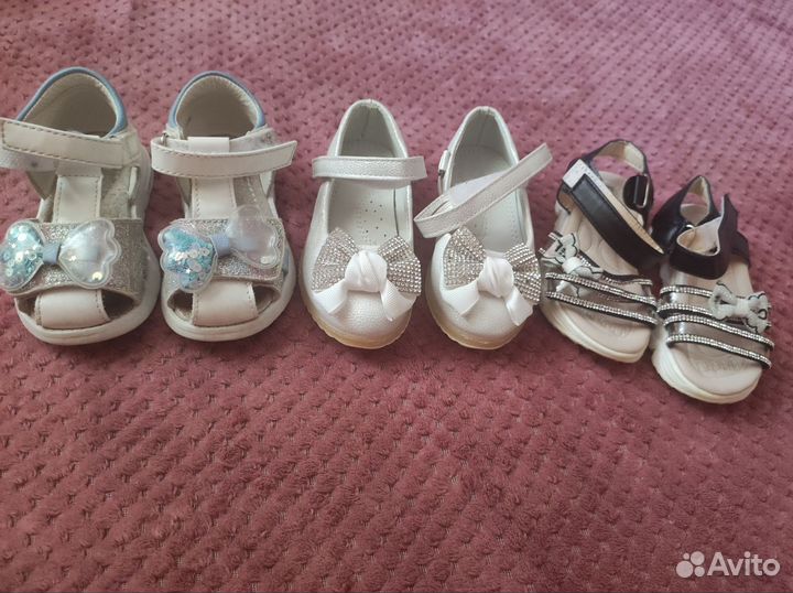Обувь для девочки 2-3 года