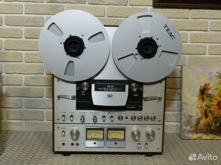 Akai GX-650D 19-38см izxl как New 2 вала