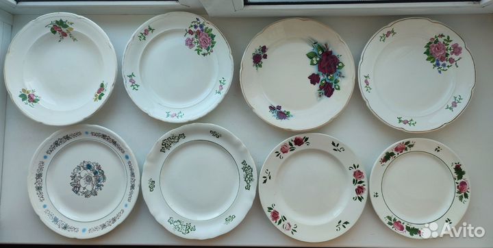Фарфоровые тарелки СССР