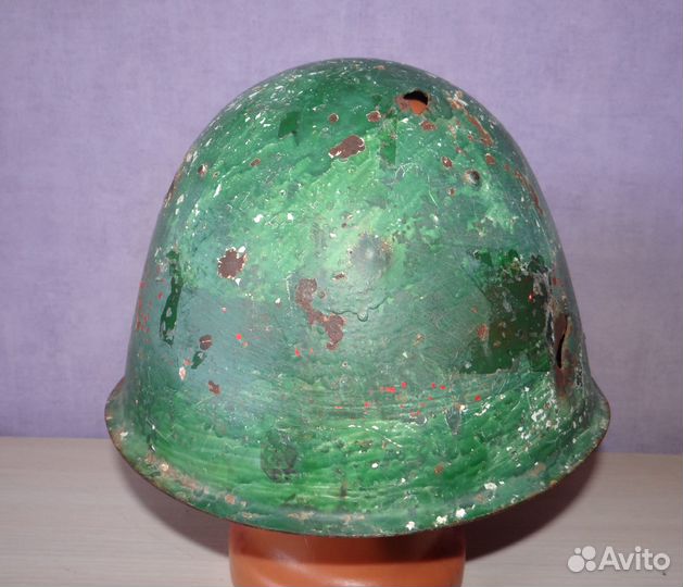 Стальная каска сш -60 Шлем вс СССР перекрас из ваи