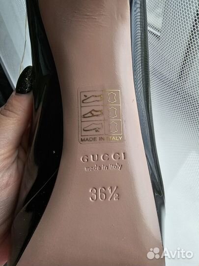 Туфли gucci 36,5 размер