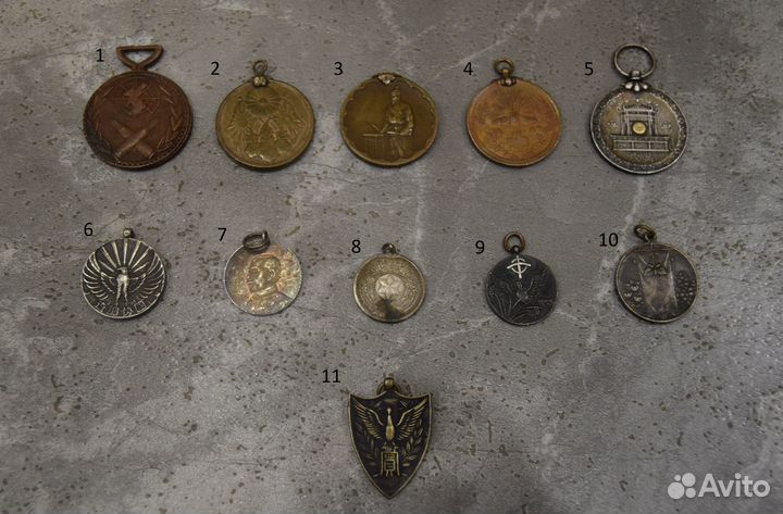 Медали и почетные знаки: Кореи, Японии, Китая