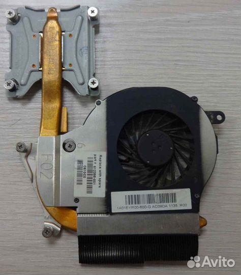 Система охлаждения ноутбука HP G62