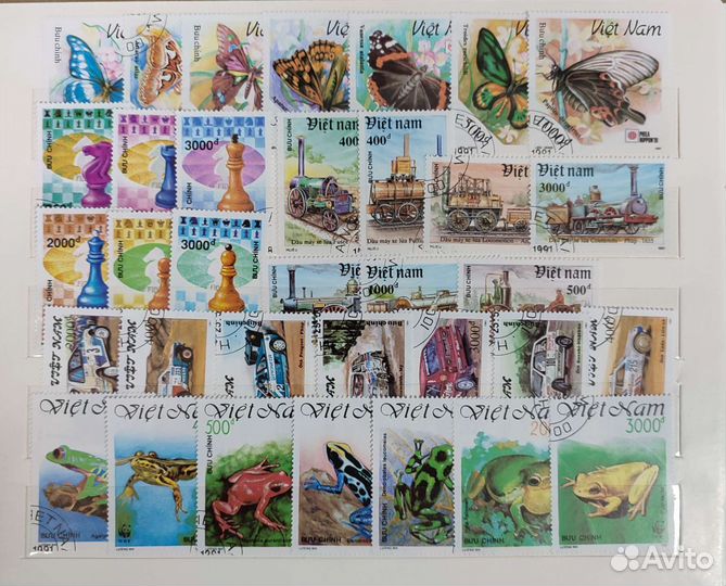 Почтовые марки 270 шт