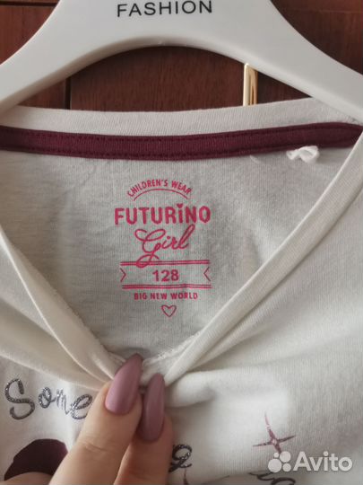 Лонгслив для девочки