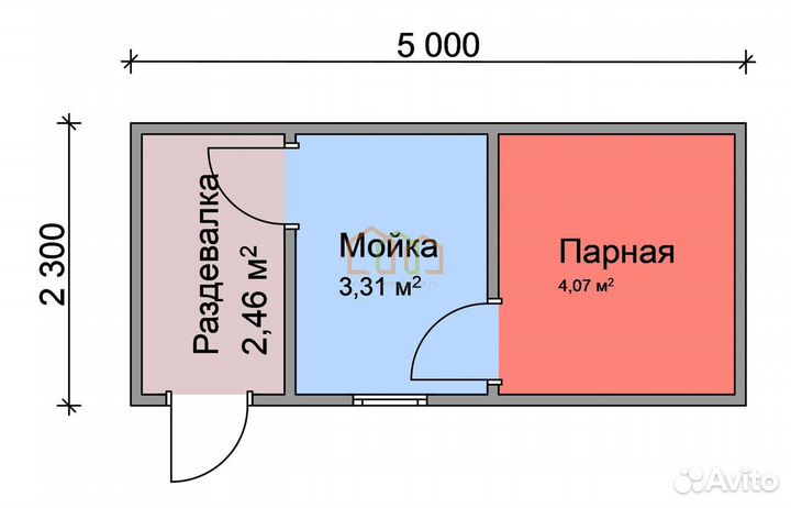 Перевозная мобильная баня / Одинцово