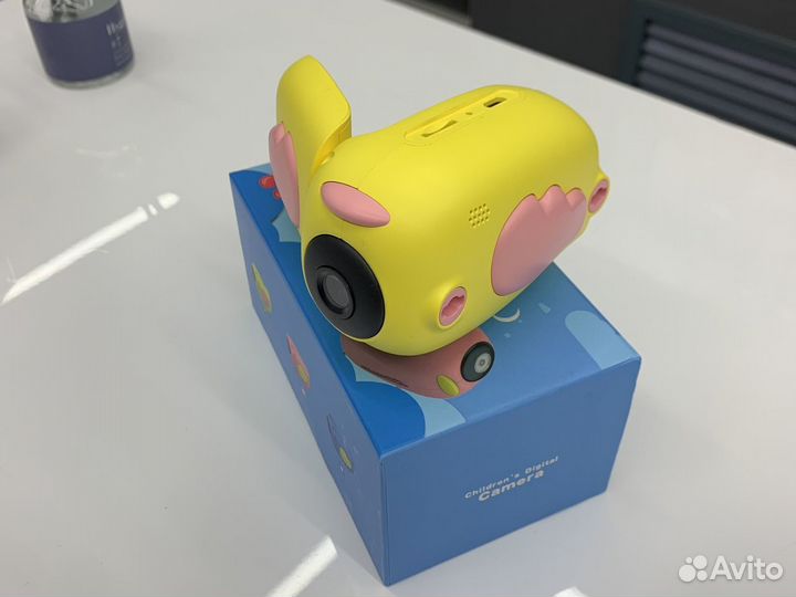 Детский фотоаппарат A100 желтый