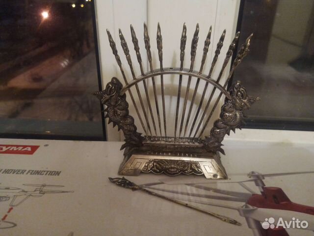 Шпажки для канапе серебро