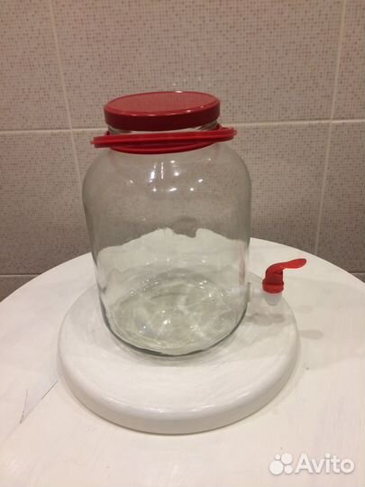 Банка 5 литров с краном