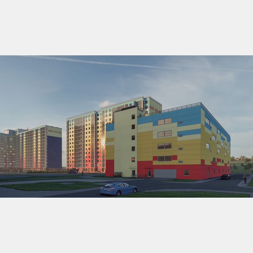 2-к. квартира, 63,7 м², 11/15 эт.