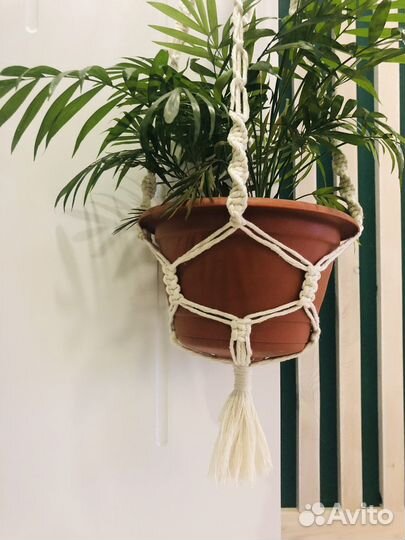 Макраме подвес для кашпо
