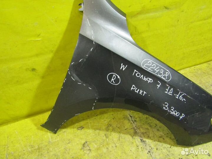 Крыло переднее Volkswagen Golf 7 12-16г 22438