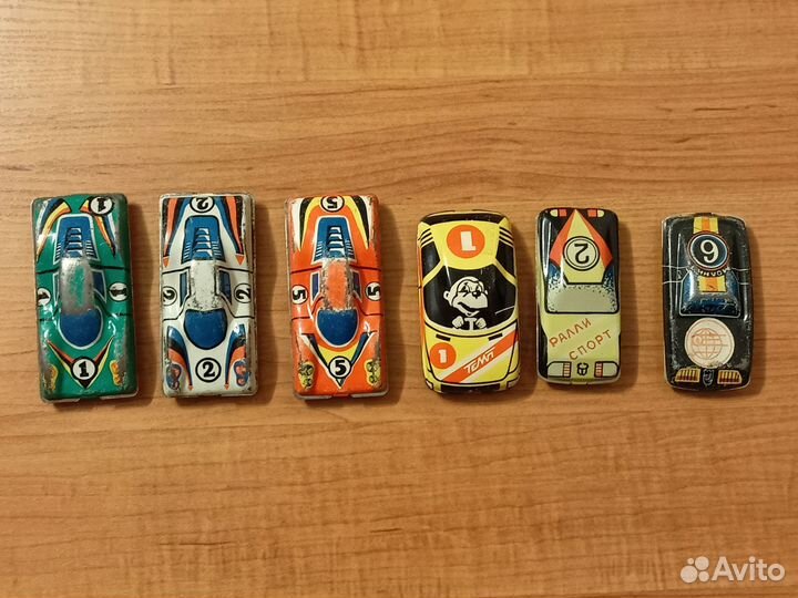 Жестяные машинки СССР