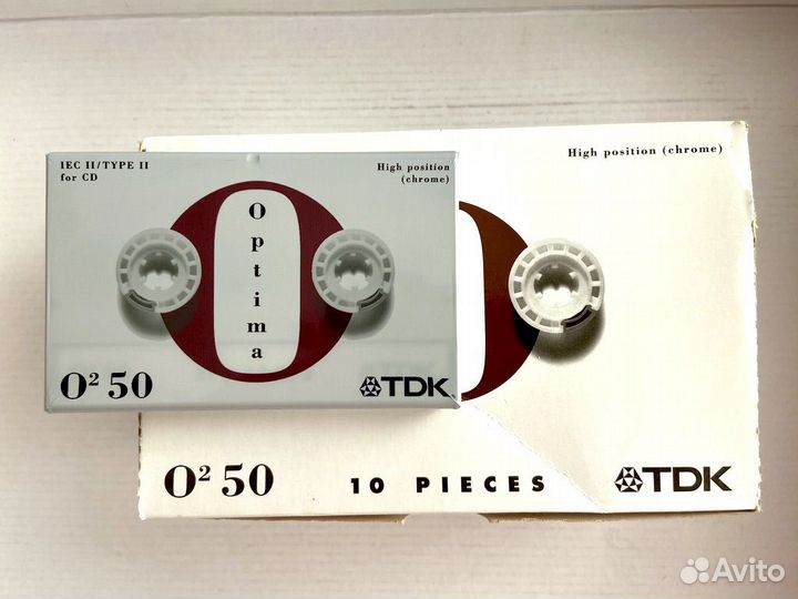 Аудиокассеты кассеты TDK O 2 Optima 50 - Chrome