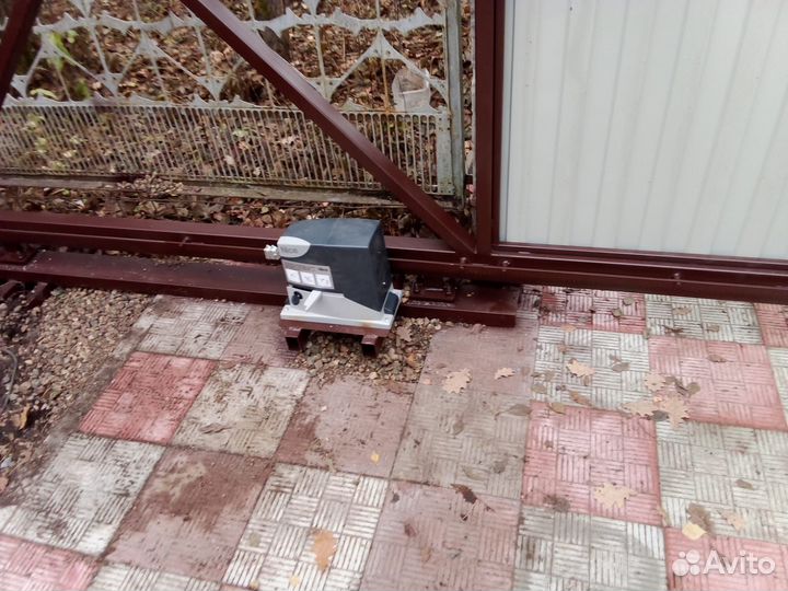 Откатные ворота под ключ с доставкой и установкой