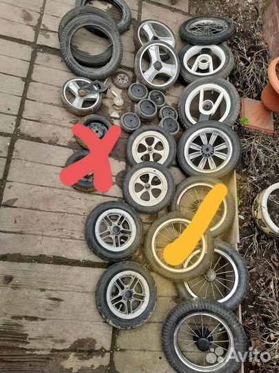 Колеса для коляски и др