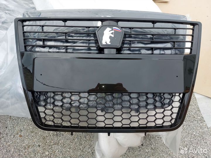 Решетка бампера бизнес на газель