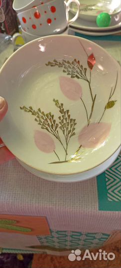 Чайное трио фарфор