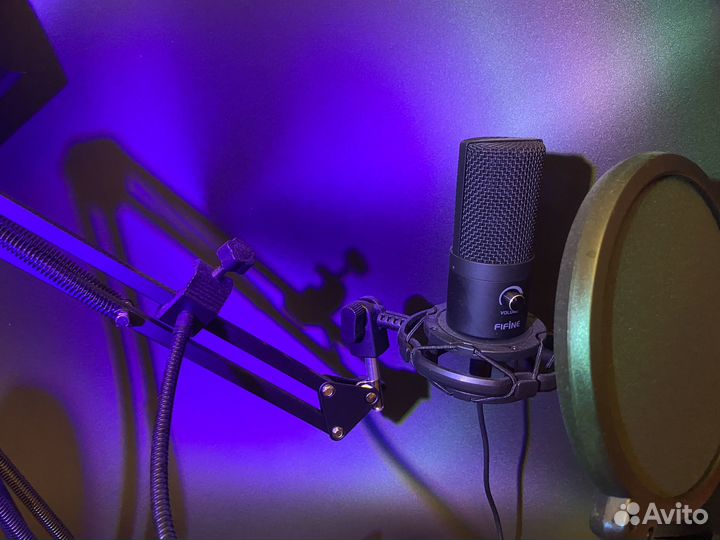 Микрофон конденсаторный fifine T669 компьютерный