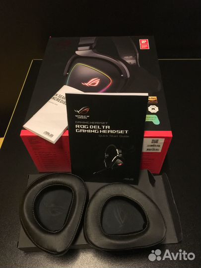 Наушники asus ROG delta gaming headset