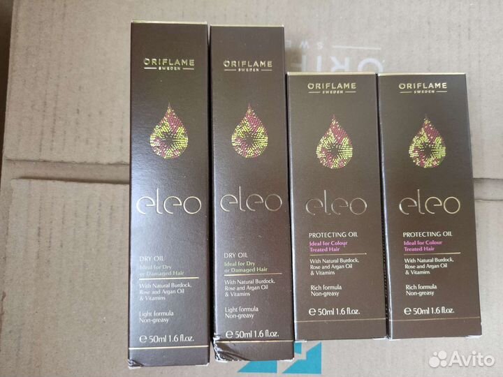 Масло для волос элео орифлейм пакетом