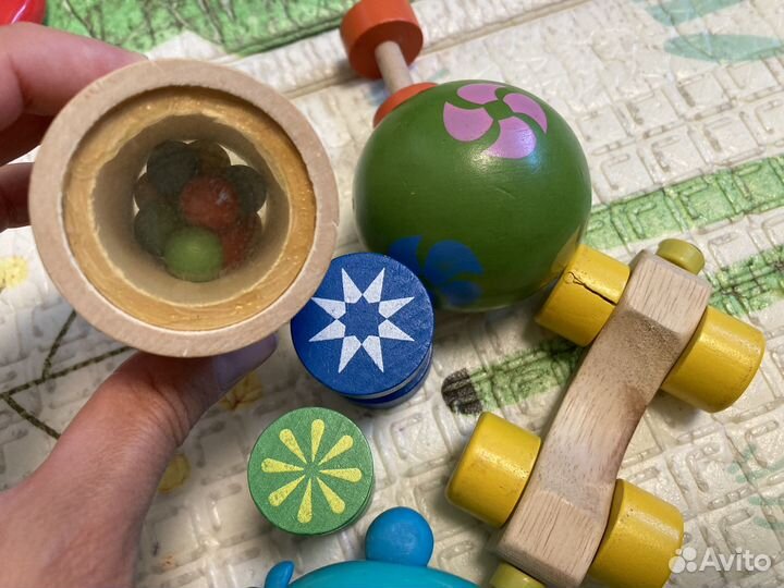 Развивающие, деревянные игрешки пакетом