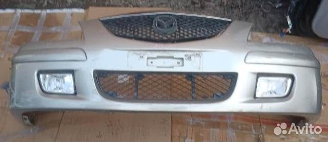 Бампер передний Mazda Premacy, CP8W, cpew, 1999-20