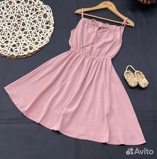 Летний сарафан/платье для девочки, 122-140