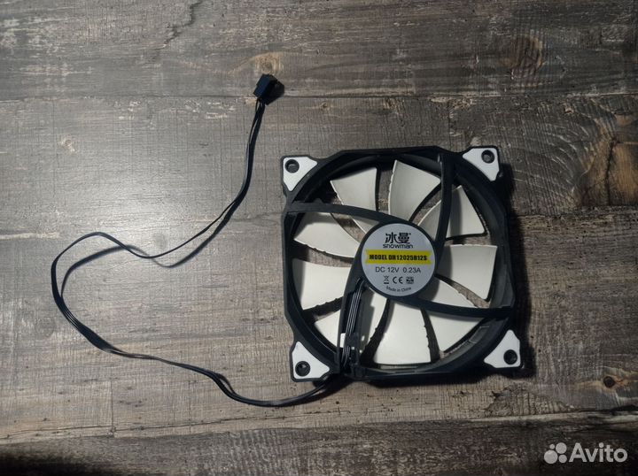 Вентилятор для пк 120мм snowman