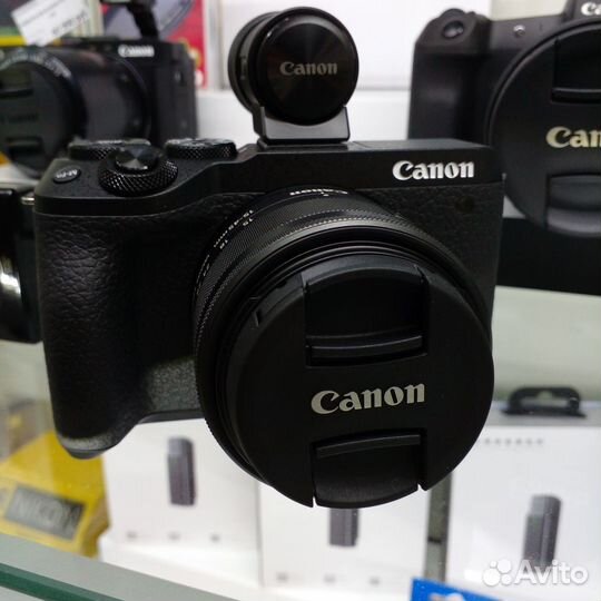 Canon EOS M6 Mark II + 15-45 IS STM + EVF(рст)
