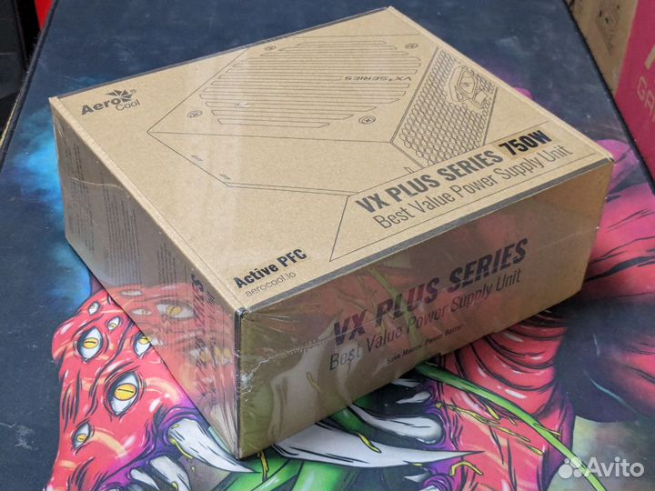 Блок питания AeroCool VX plus 750W