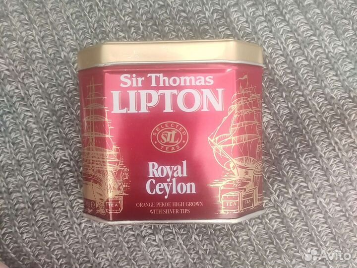 Чай Липтон Royal CeyLon(жест.банк)
