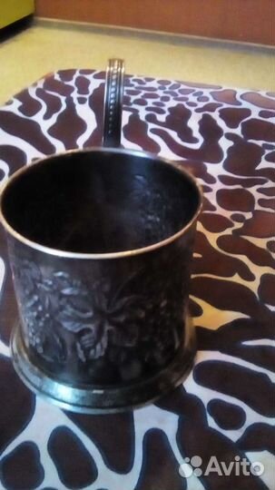 Подстаканник мельхиор СССР