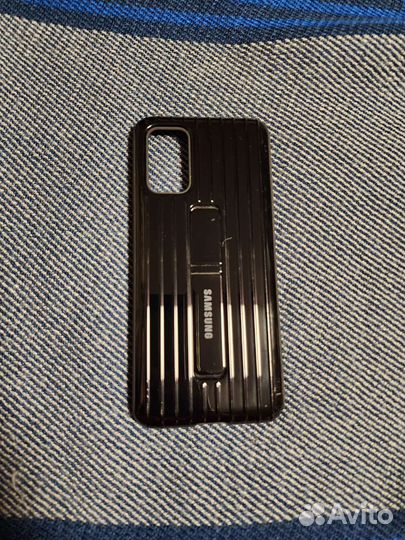 Чехол Protective Cover Samsung S20 Plus Black