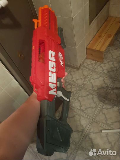 Бластер нерф мега Автомат