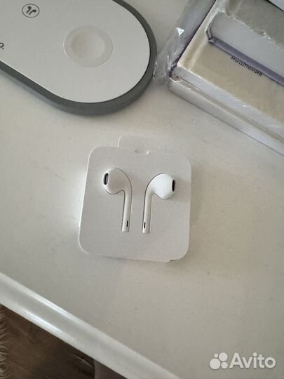 Наушники apple earpods проводные новые