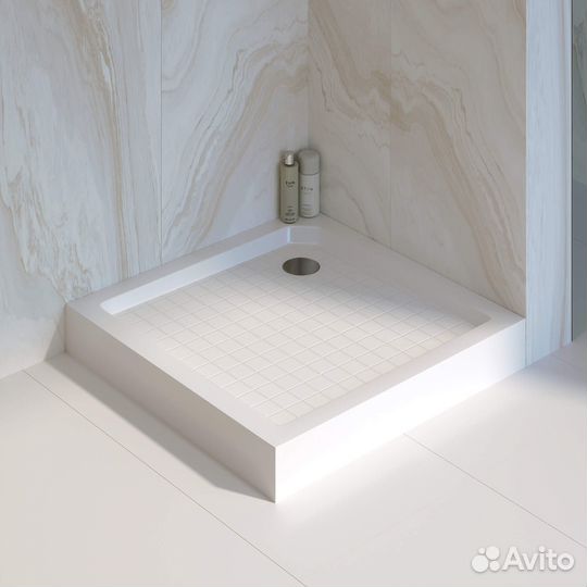 Душевой поддон 90х90 RGW SMC-W Белый