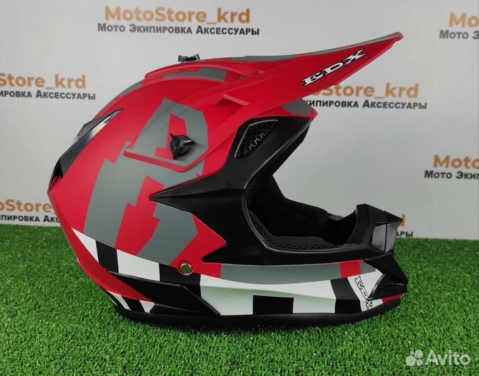 Кроссовый Шлем EDX для кросс эндуро мотоциклов
