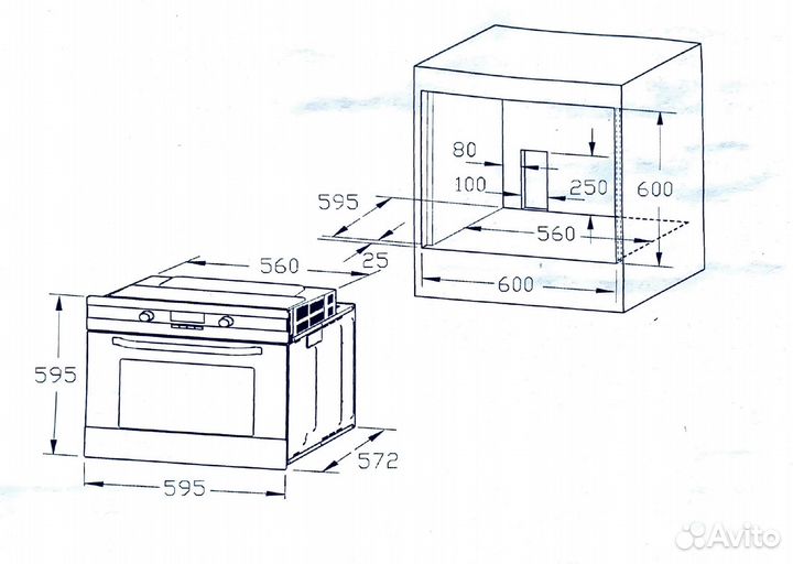 Духовка электрическая встраиваемая Zigmund&Shtain