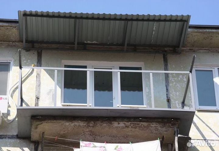 Крыша для балкона