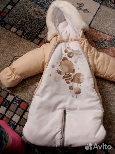 Теплые комбинезон