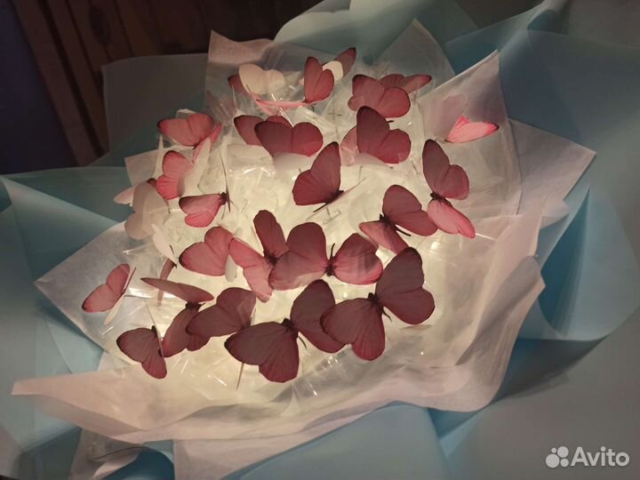 Букет из бабочек