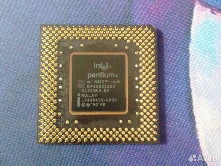 Процессор intel Pentium MMX