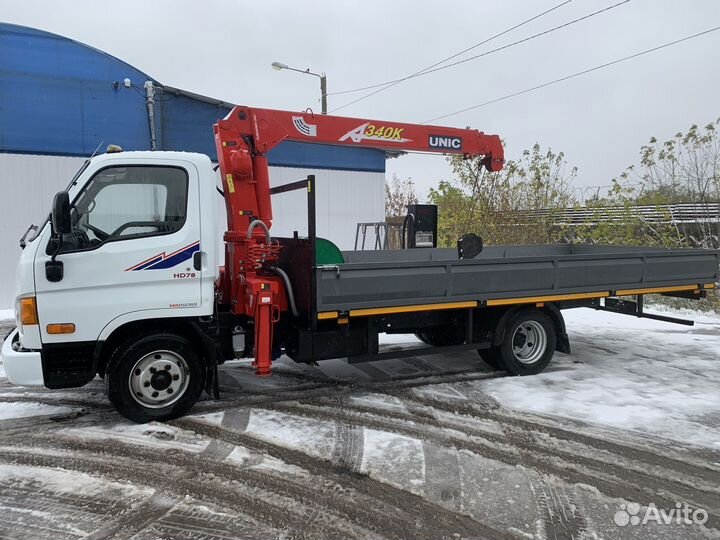 Hyundai HD78 с КМУ, 2011