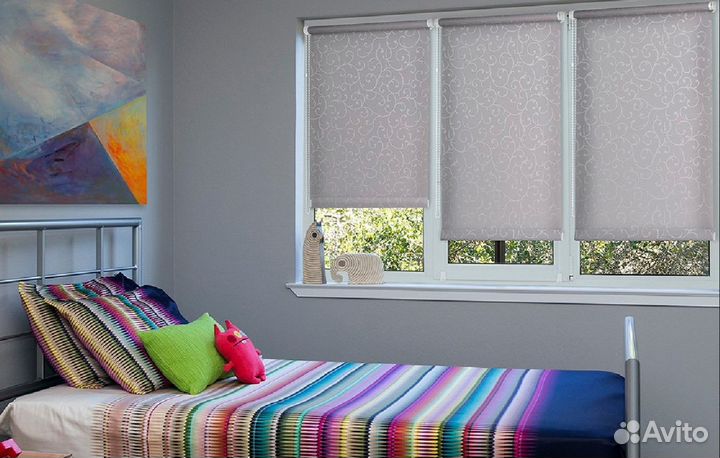 Рулонные шторы и жалюзи