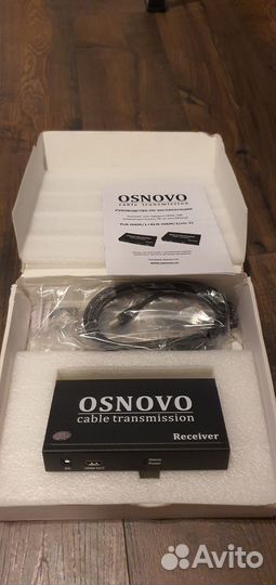 Osnovo приемники-передатчики hdmi USB и ик сигнала